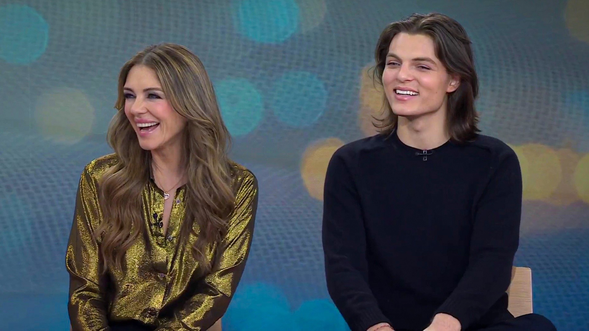 Elizabeth Hurley, son Damian, talk new thriller 'Strictly Confidential'