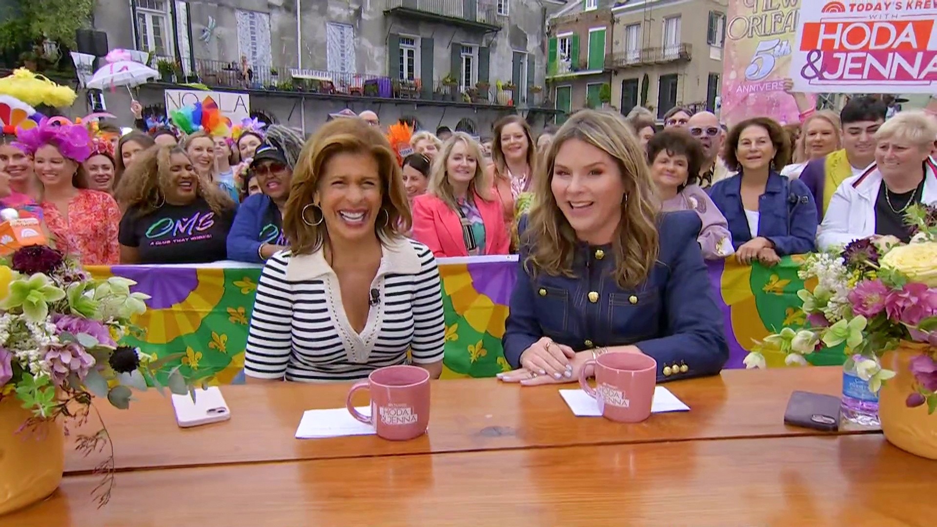 Hoda & Jenna celebrate 5 years with live show from New Orleans