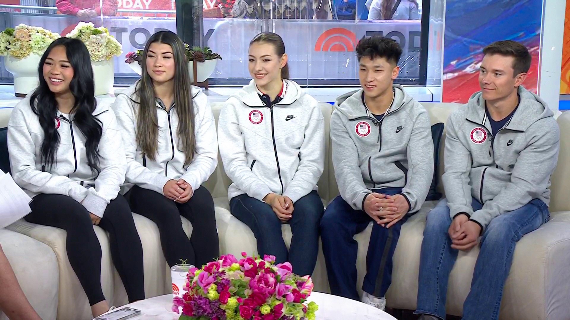 Team USA gymnasts talk road to 2024 Paris Olympic Games