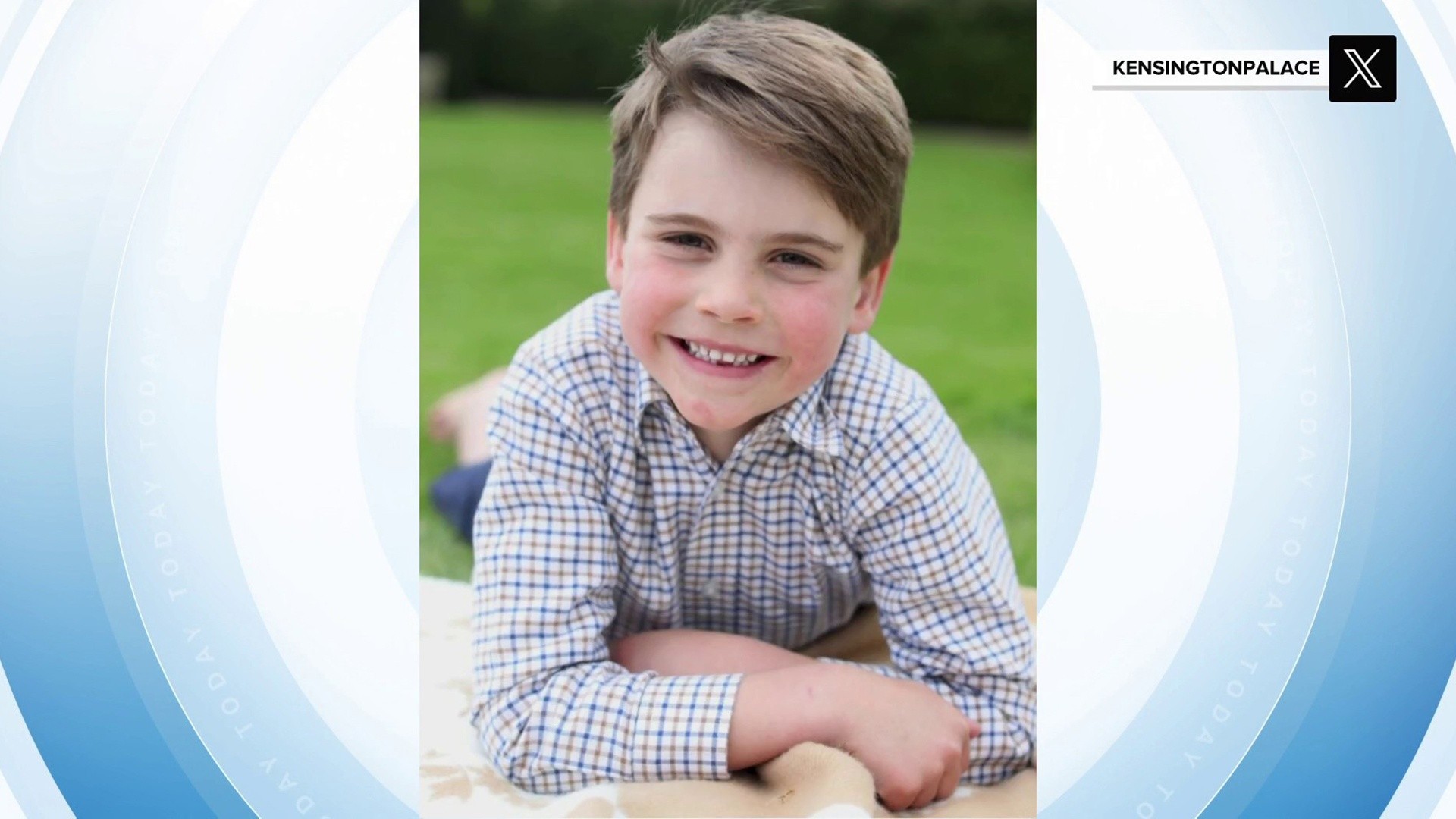 Photo taken by Kate released to mark Prince Louis's 6th birthday
