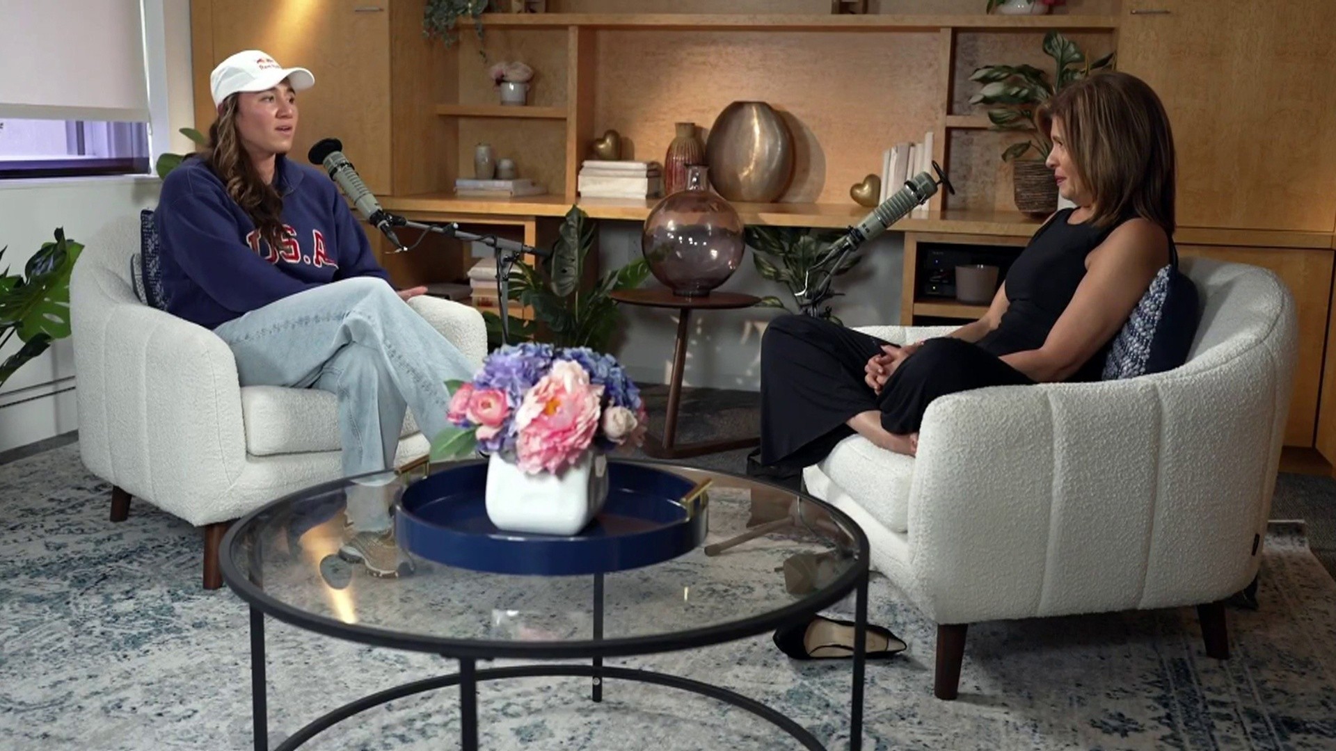 Hoda sits down with Carissa Moore on 'Making Space' podcast