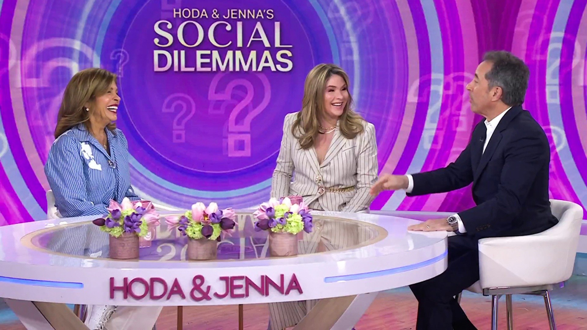 Jerry Seinfeld helps Hoda & Jenna solve social dilemmas