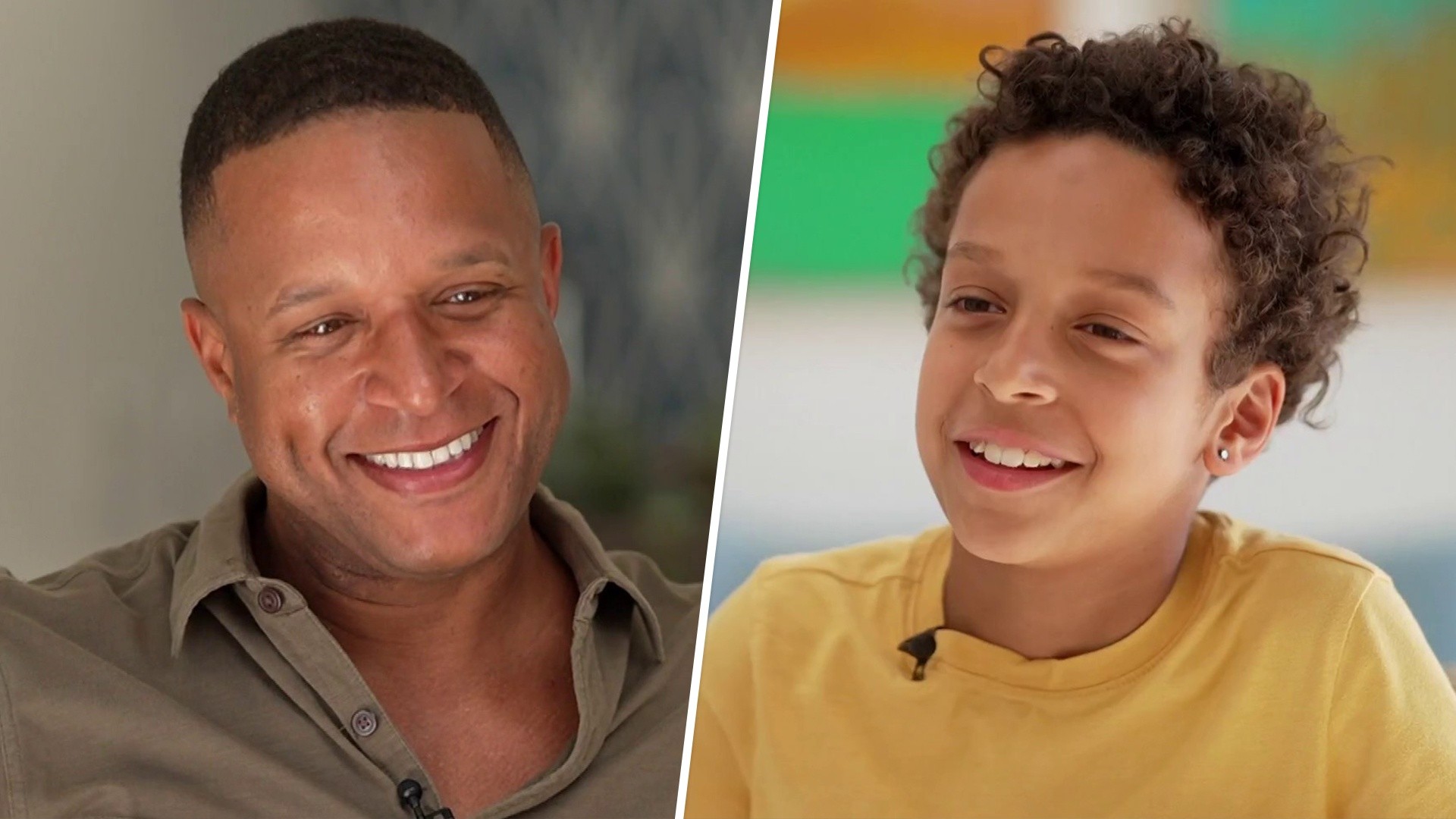 Craig Melvin's son interviews him about new book on fatherhood