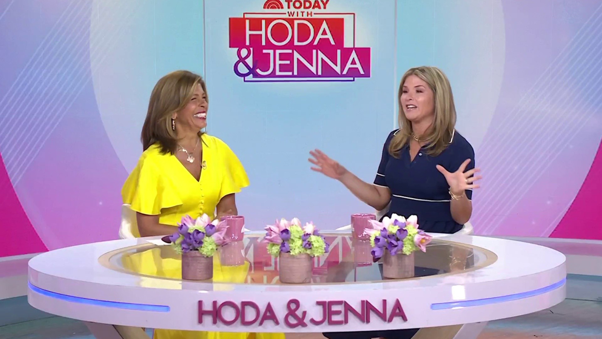 See how Hoda and Jenna spent Mother's Day with their kids