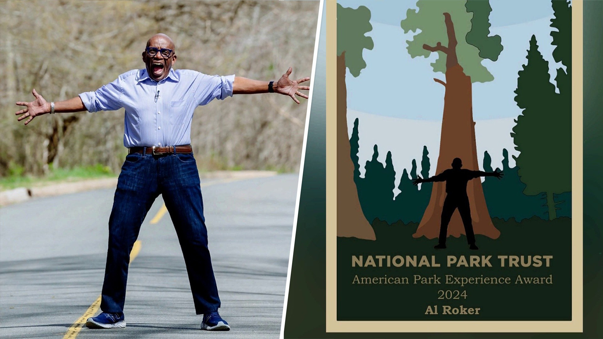 Al Roker honored for shining a light on national parks