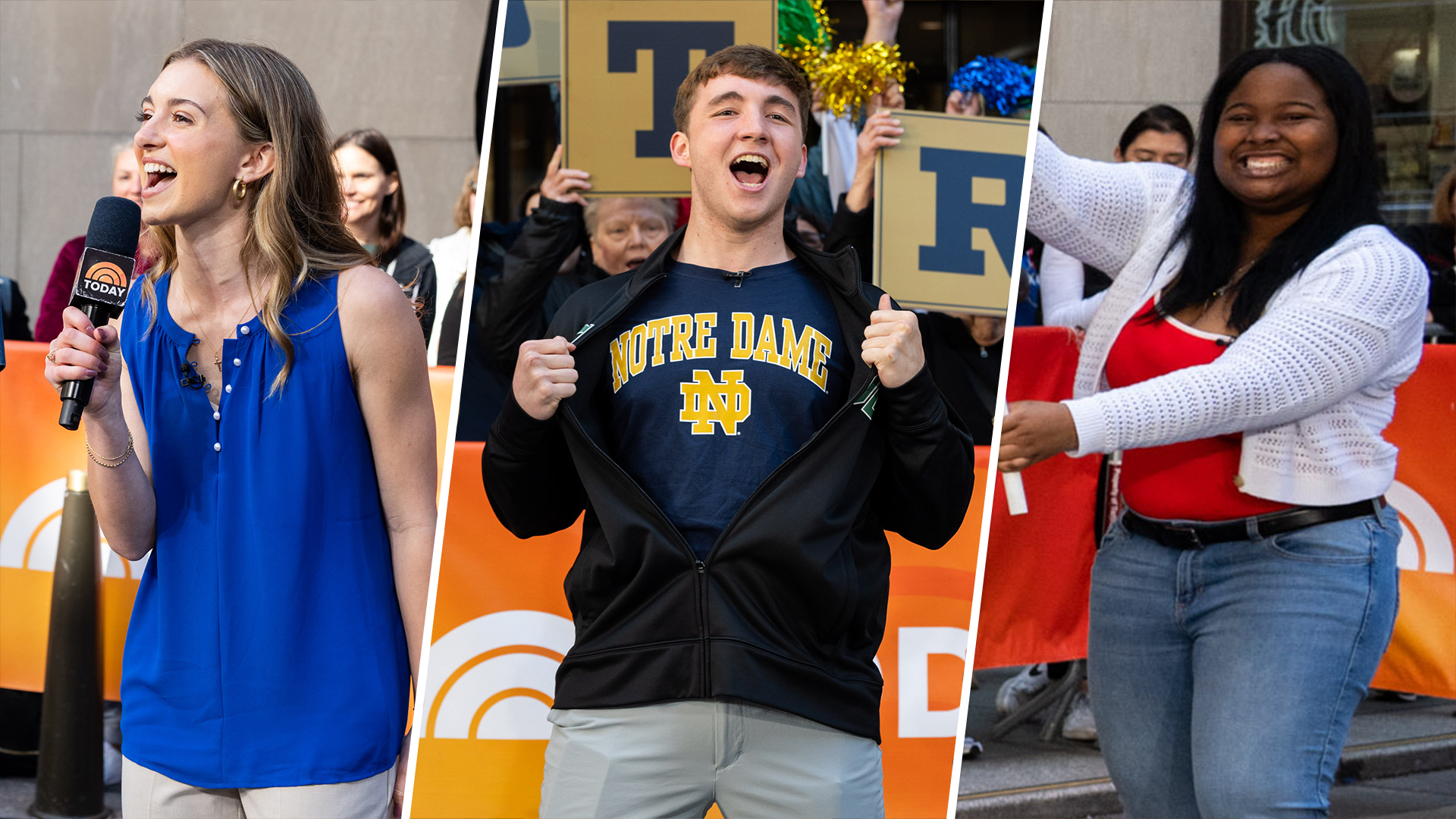 College-bound students reveal their school picks live on TODAY