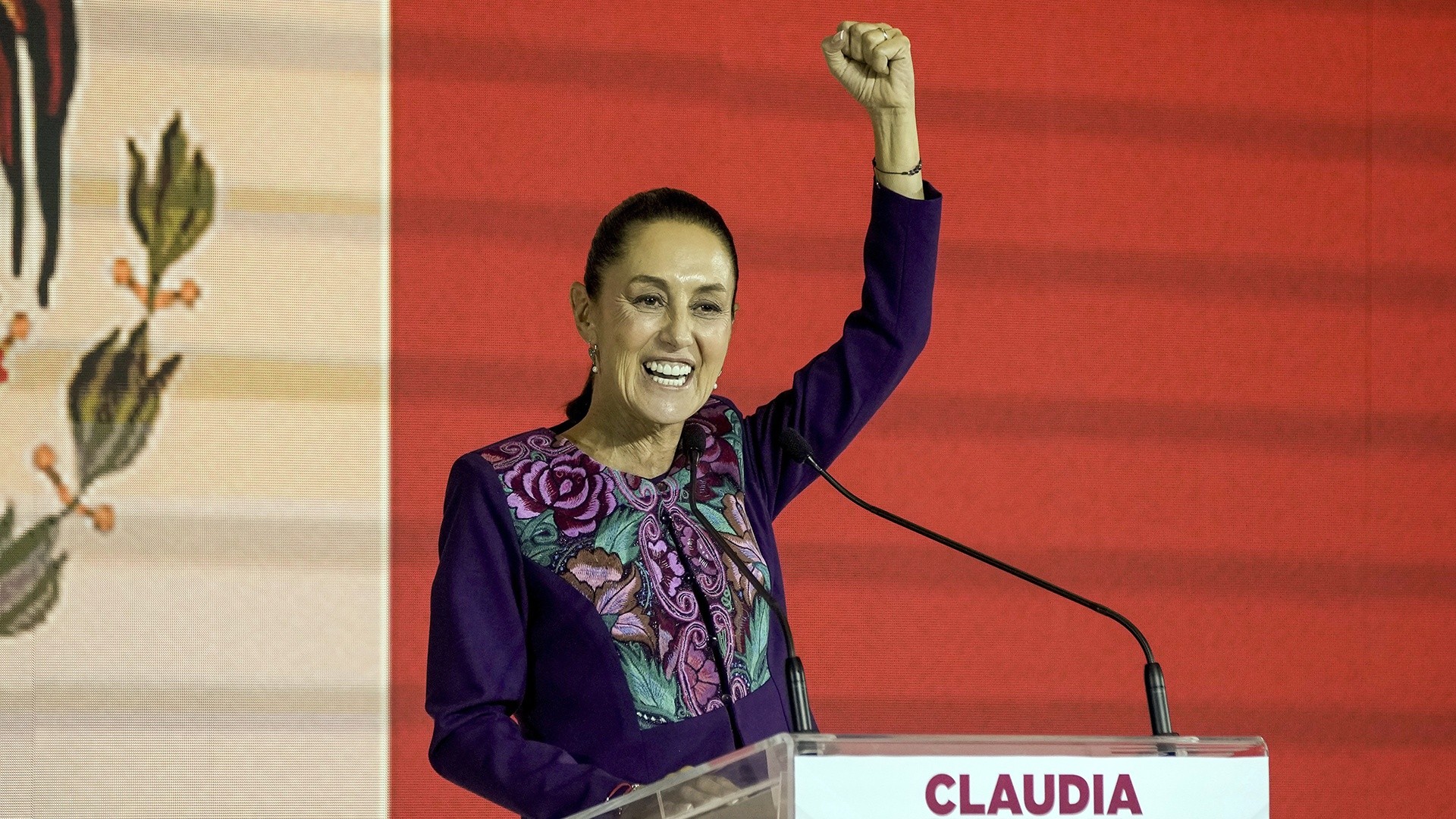 Claudia Sheinbaum elected as Mexico's first woman president
