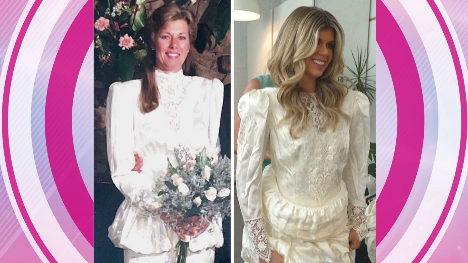 Bride makes over her mom's vintage gown: See how it looks now!