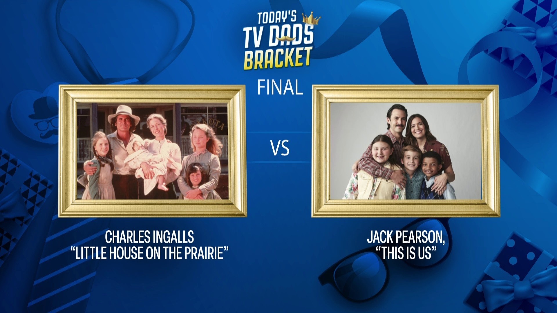 Who is the top TV dad? See TODAY's bracket winner