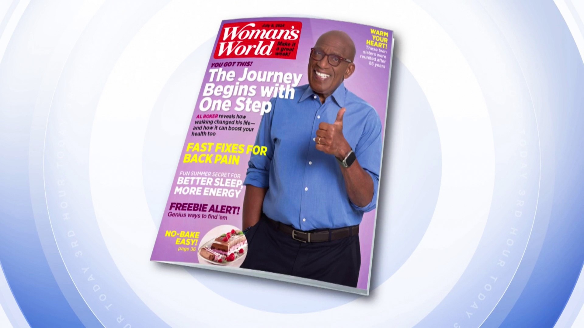 See TODAY's Al Roker on the cover of Woman's World magazine