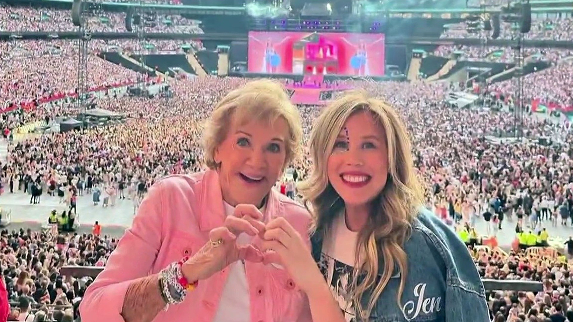 Watch: 90-year-old grandma dances along at Taylor Swift concert