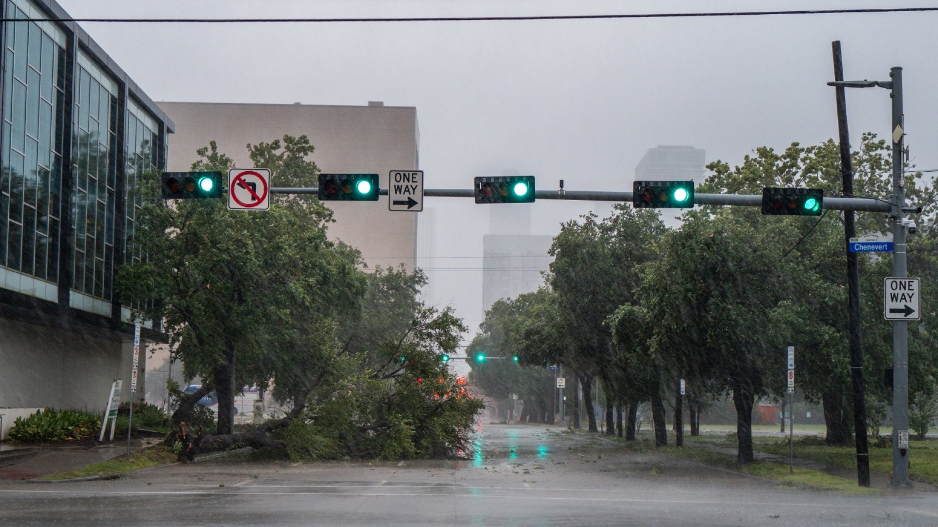 Beryl Weakens To A Tropical Storm As It Continues Through Texas