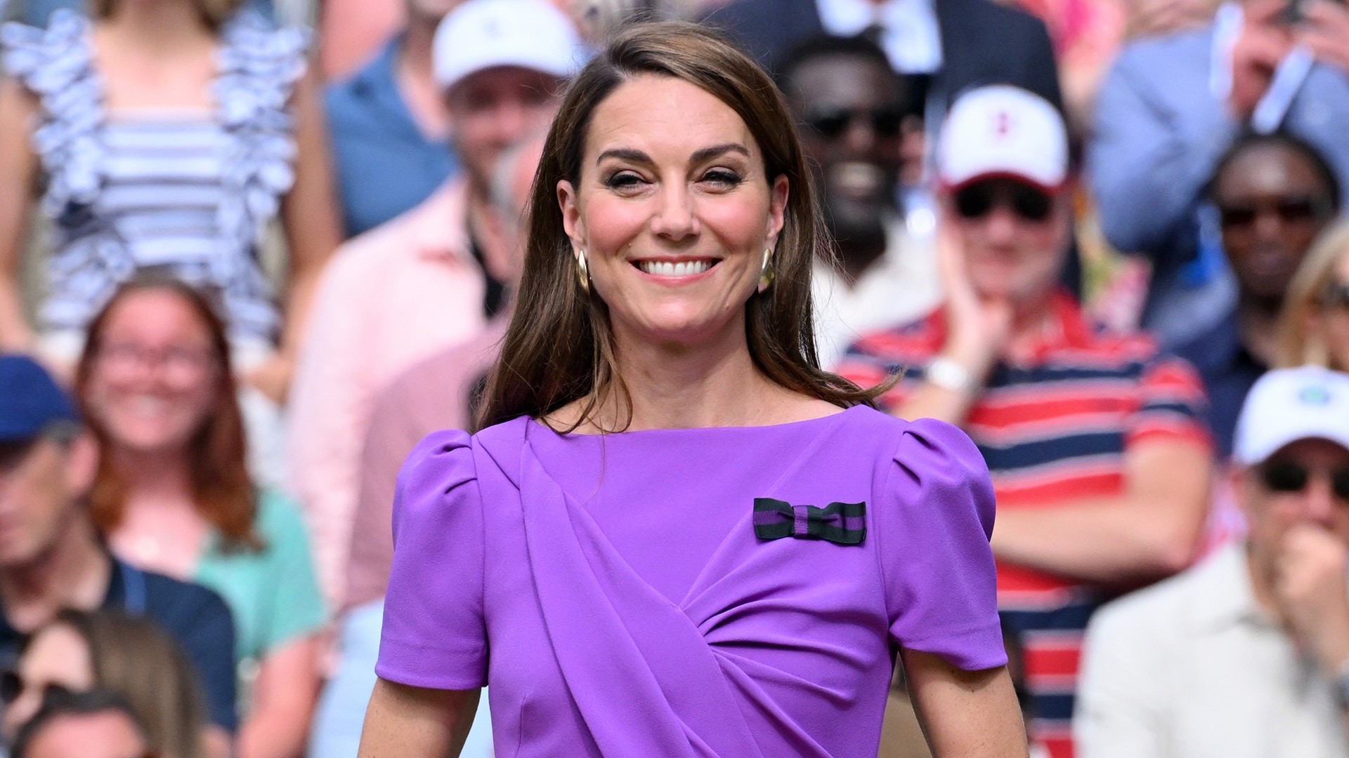 Watch: Kate Middleton makes public appearance at Wimbledon