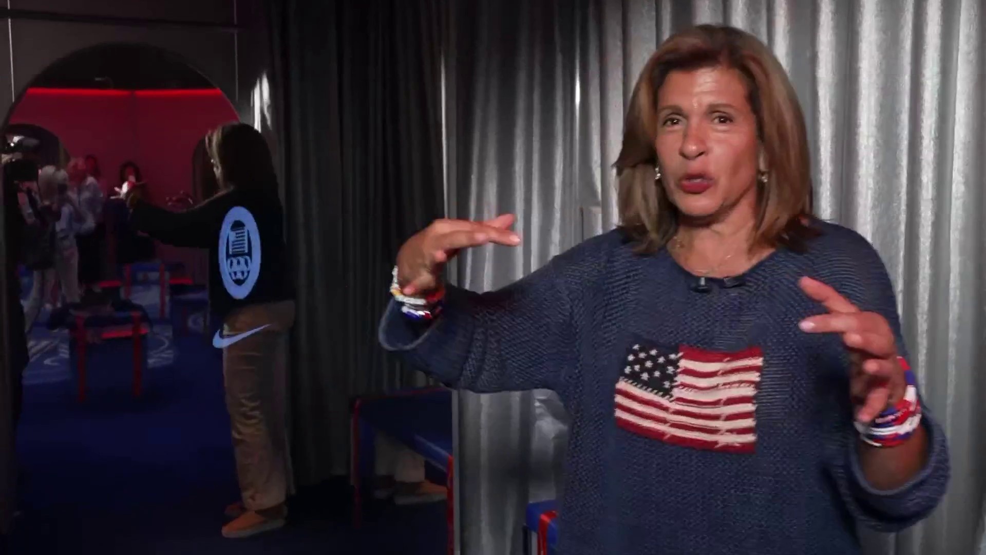 Hoda Kotb shares a peek inside the Team USA welcome center