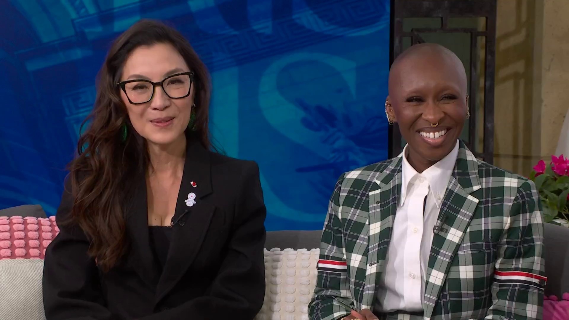 Michelle Yeoh, Cynthia Erivo talk 'Wicked' movie, Paris Olympics