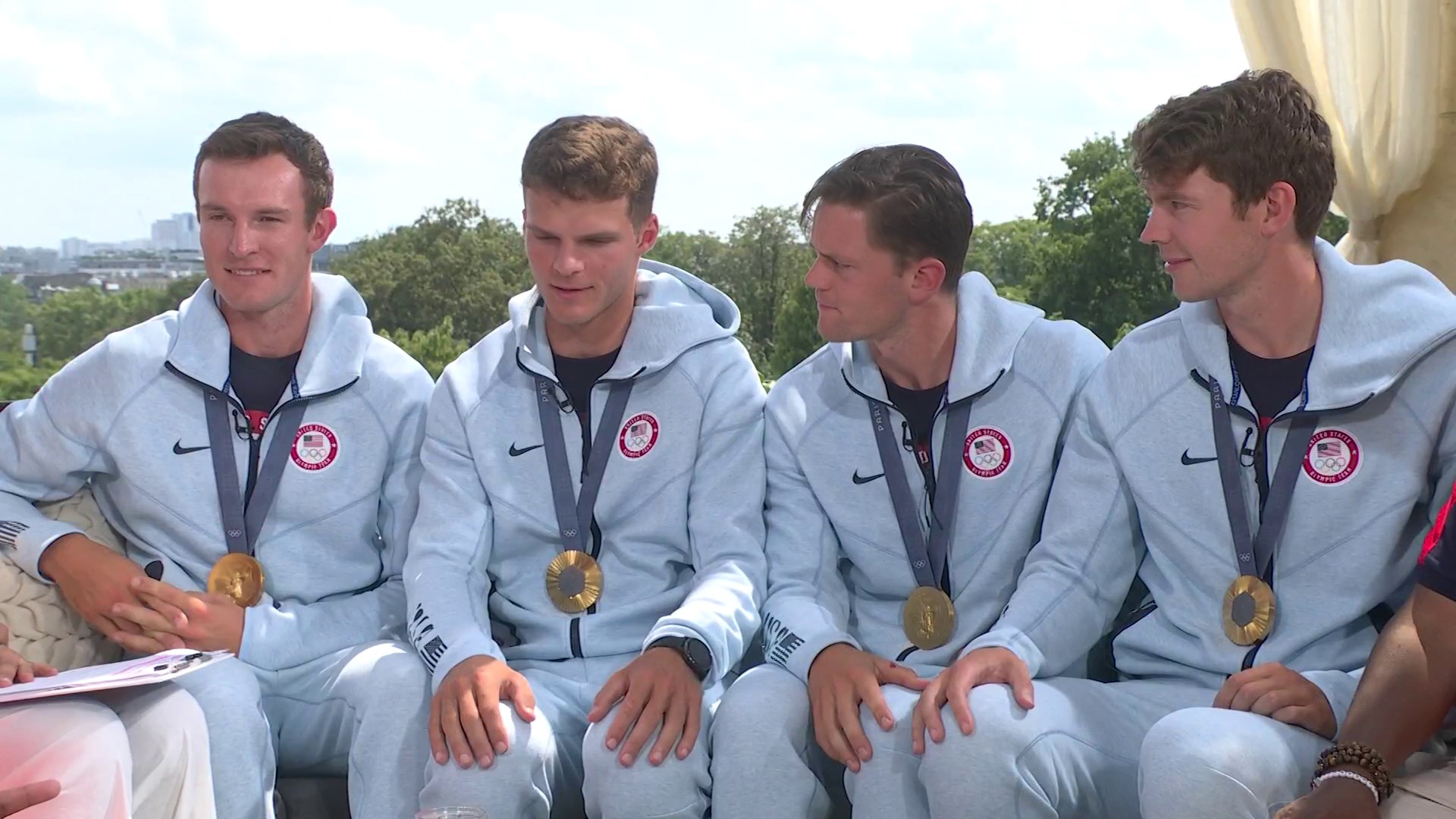 US men's rowing team on first Olympic gold in 64 years: 'Incredible'