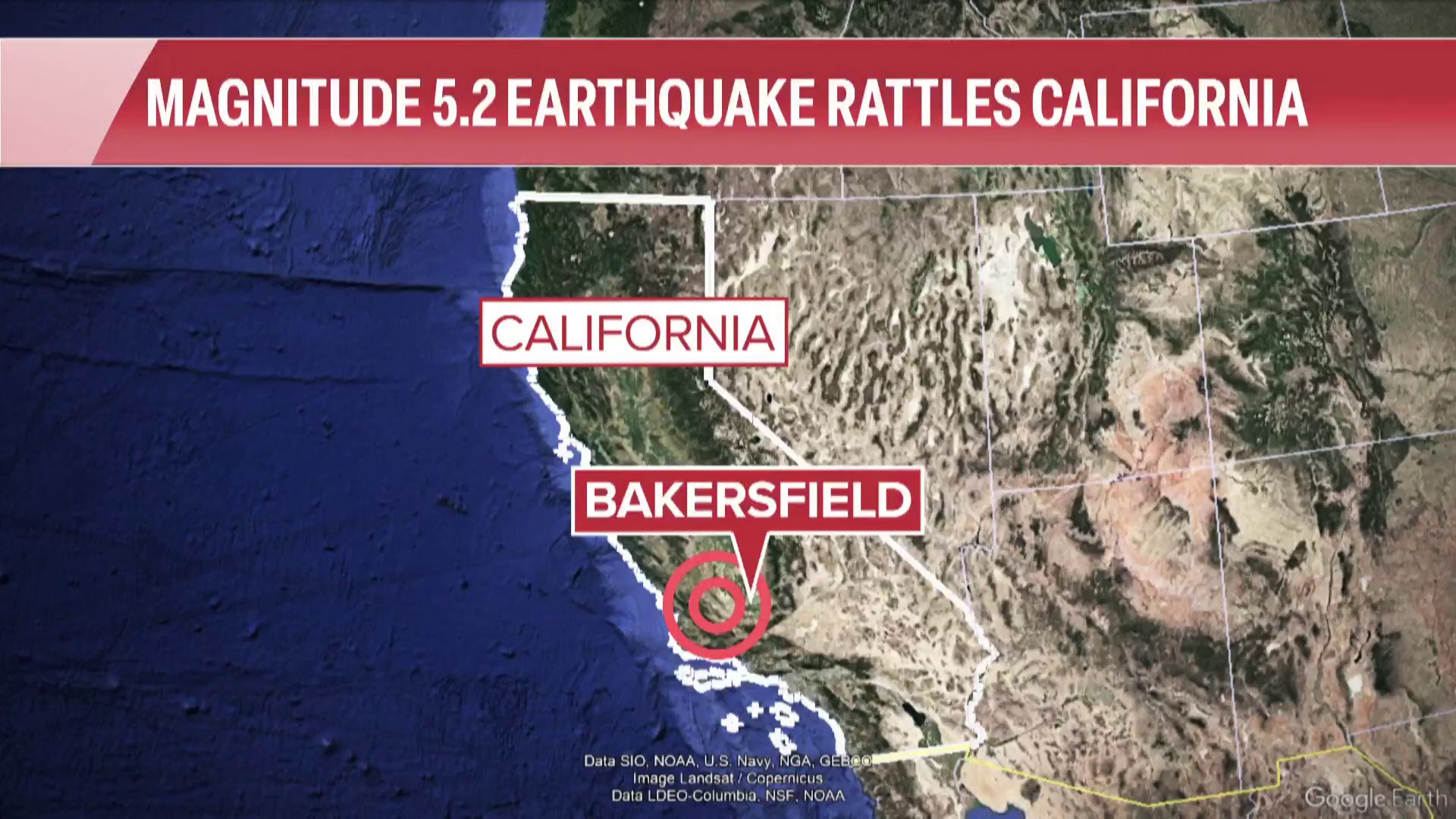 Southern California hit by 5.2 magnitude earthquake