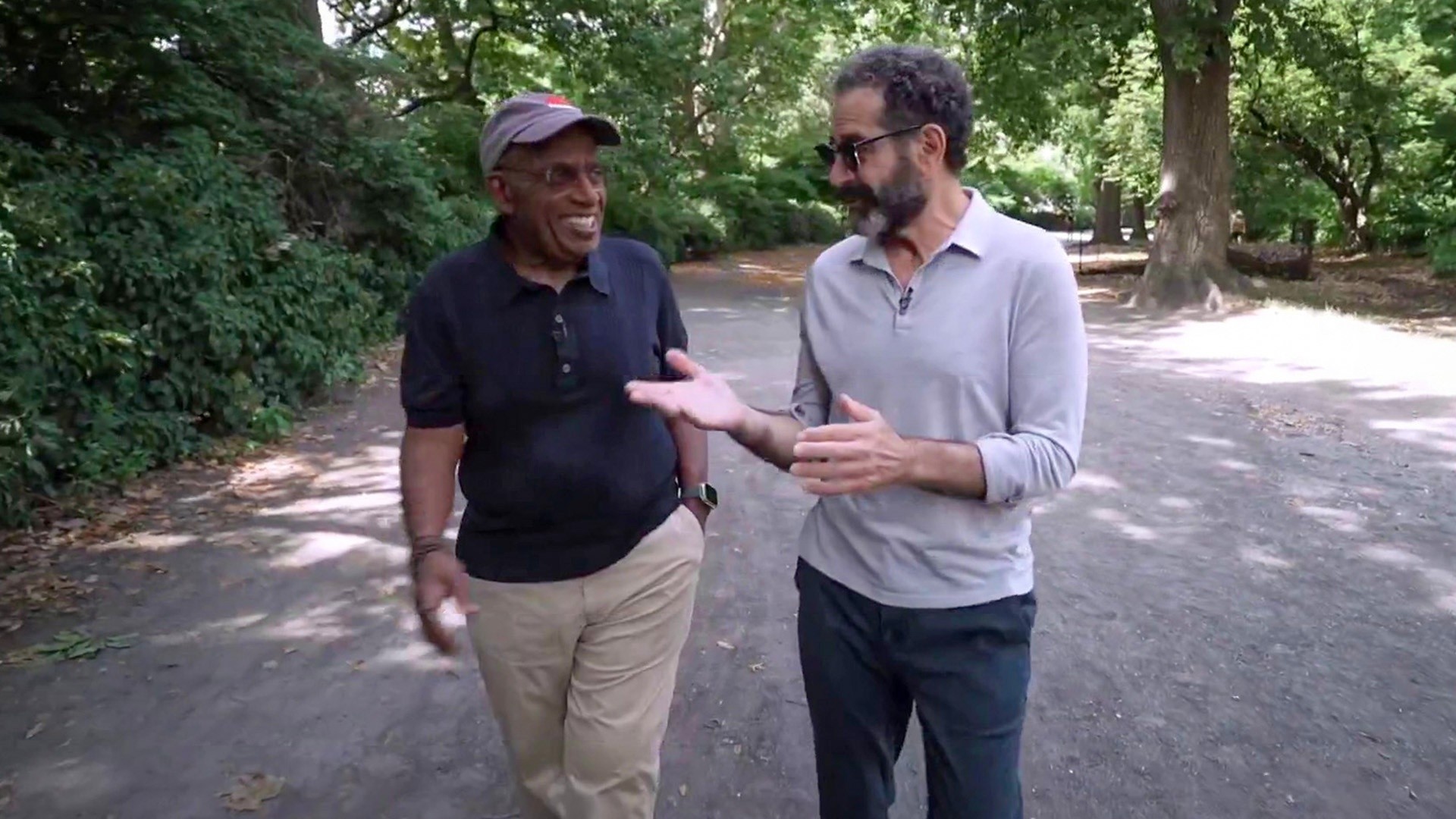 Tony Shalhoub and Al Roker talk turning 70, becoming grandfathers