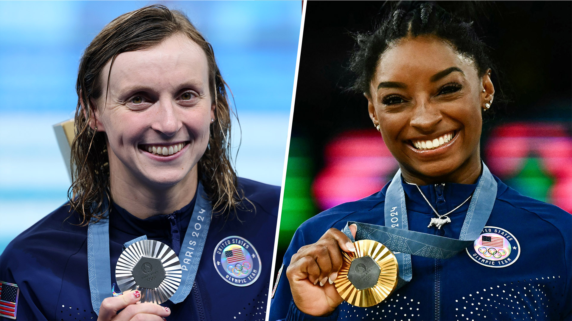 Simone Biles, Katie Ledecky make history with Olympic performances