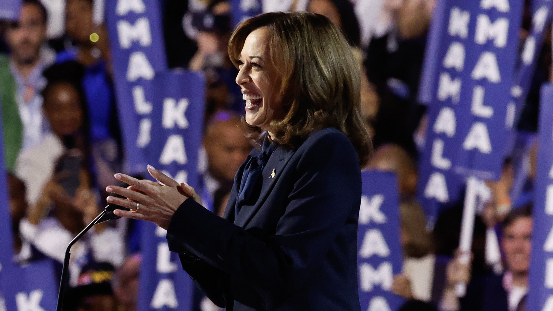 Kamala Harris makes history at DNC: Highlights from her speech