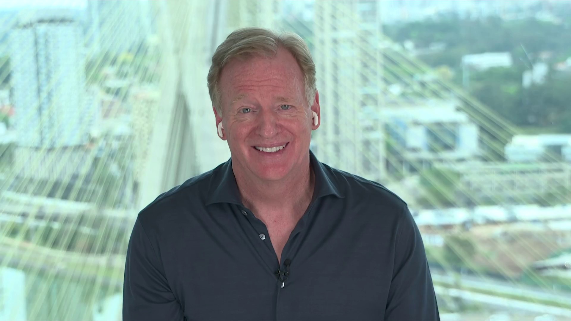 NFL's Goodell on international games, Taylor Swift, safety helmets