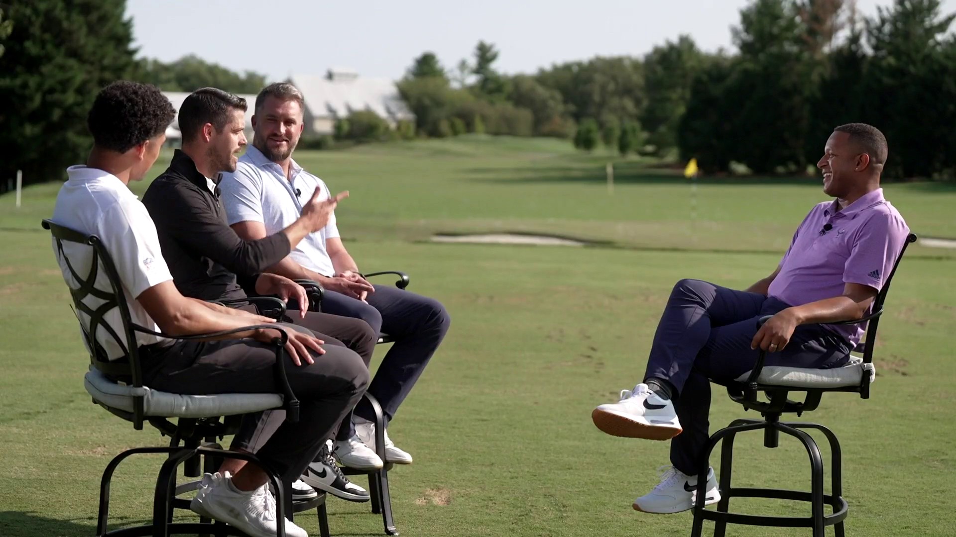 Baltimore Ravens on how golf helps prepare their minds for football