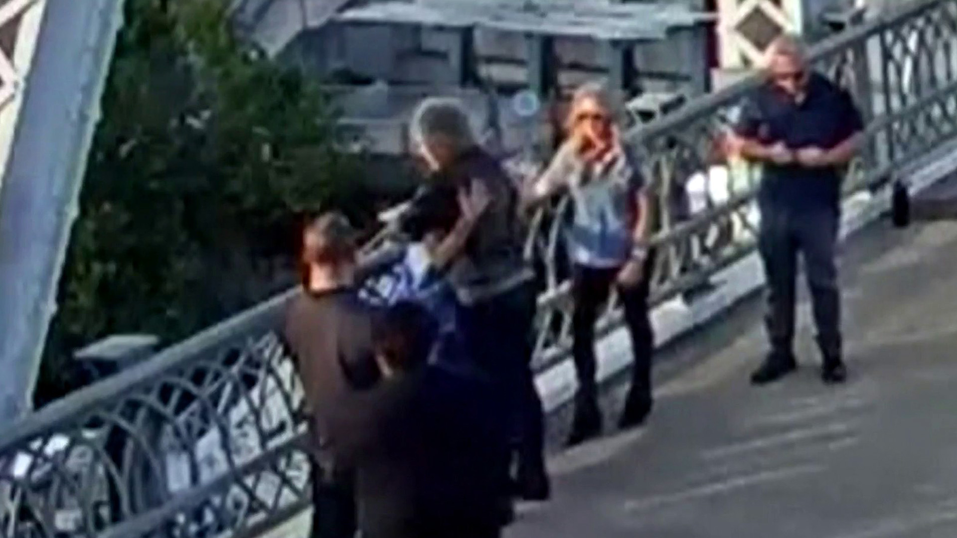 Jon Bon Jovi hailed for talking woman off ledge of Nashville bridge