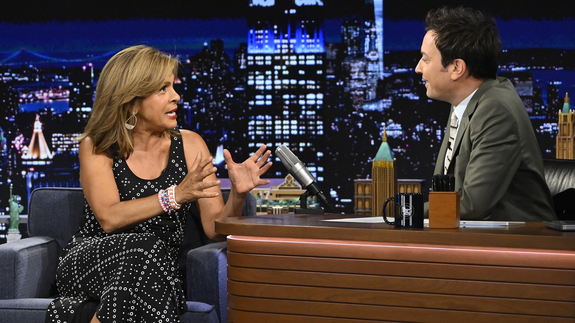 Hoda Kotb shares story of her first day at NBC with Jimmy Fallon