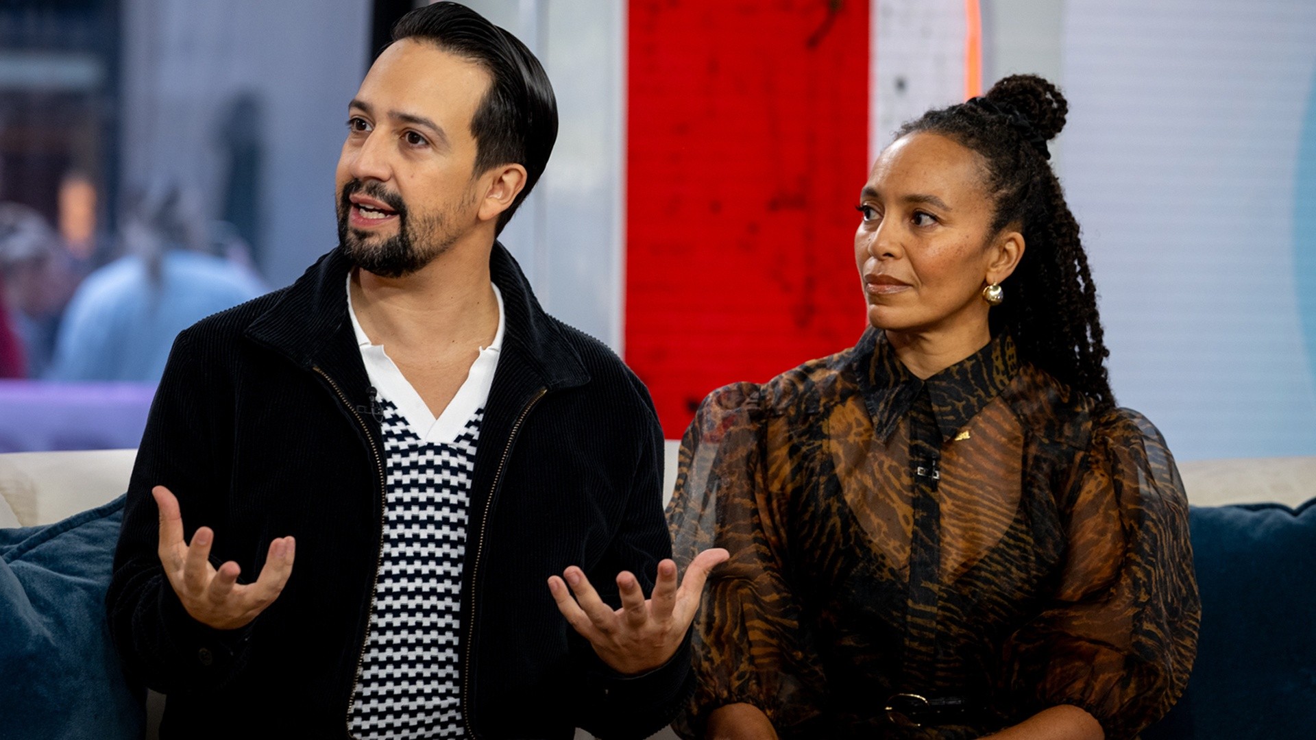 Lin-Manuel Miranda, Eisa Davis talk new concept album, 'Warriors'