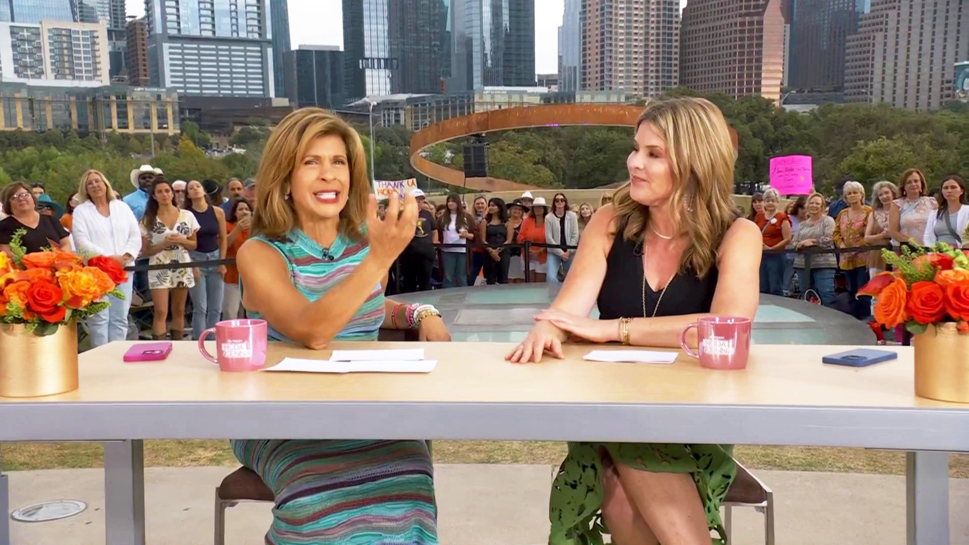 Hoda and Jenna take on Texas for the 4th hour of TODAY!