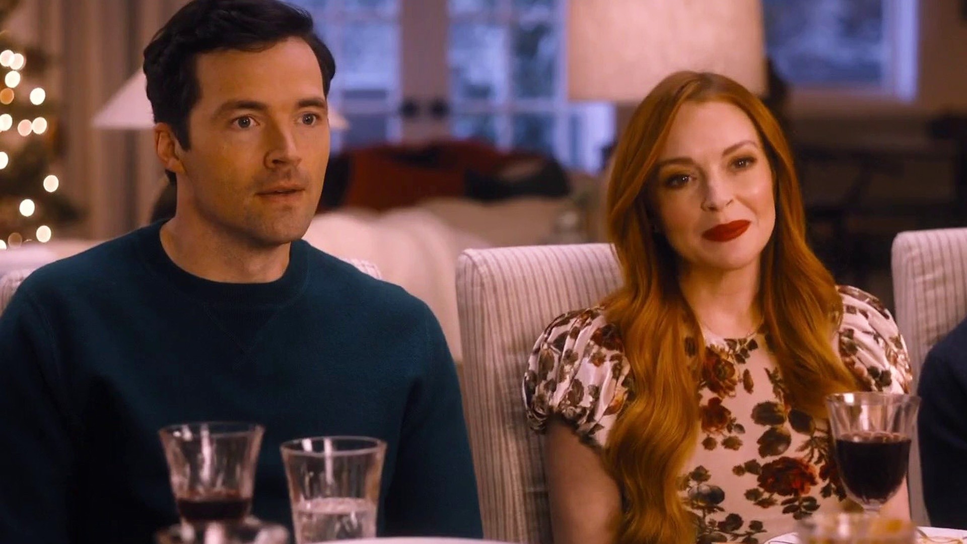 Get a first look at Lindsay Lohan's new Netflix holiday movie!