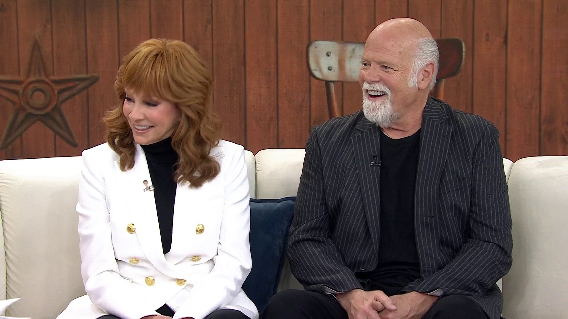 Reba McEntire and Rex Linn on working together on 'Happy Place'