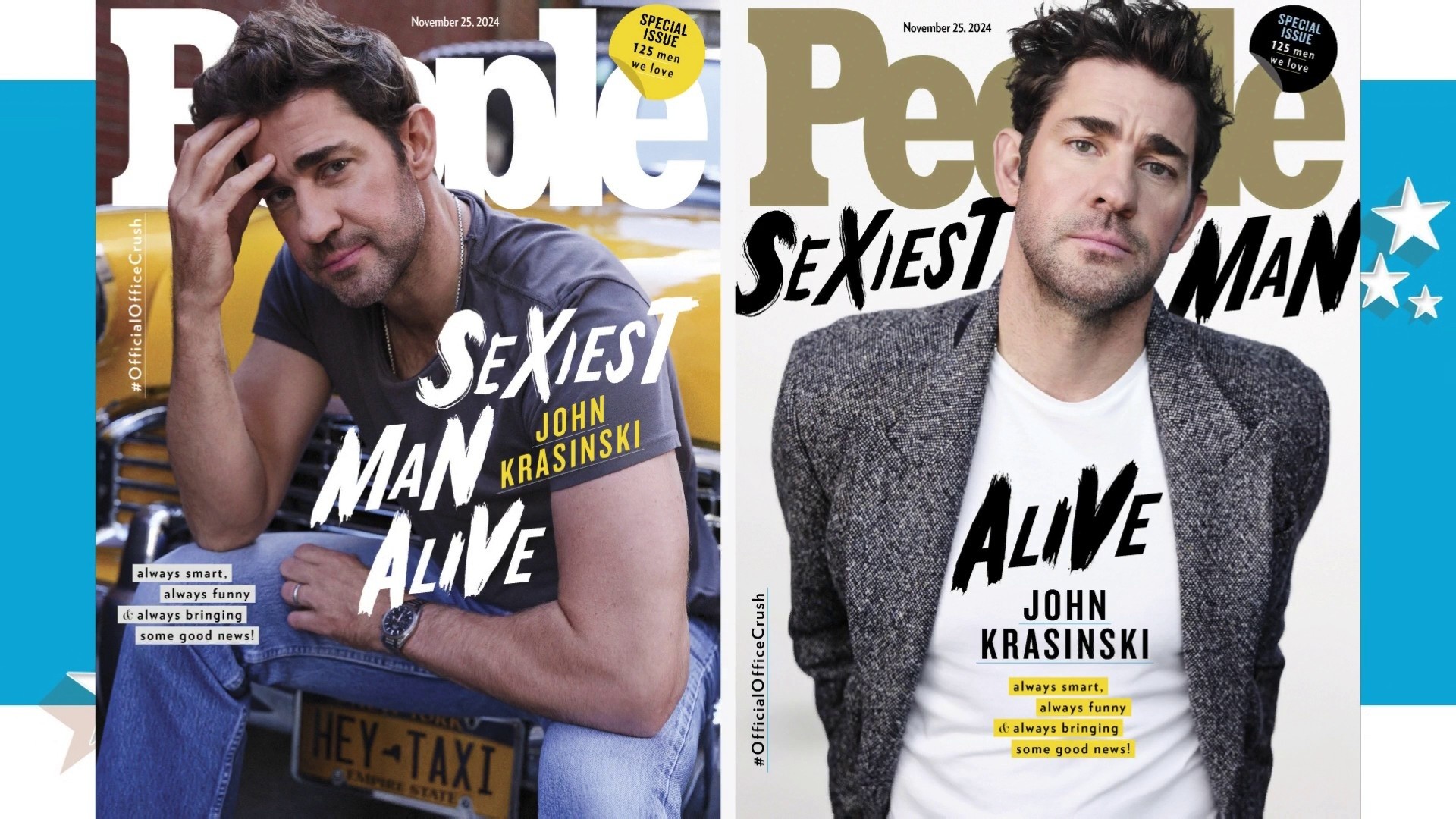 John Krasinski named People's 2024 Sexiest Man Alive