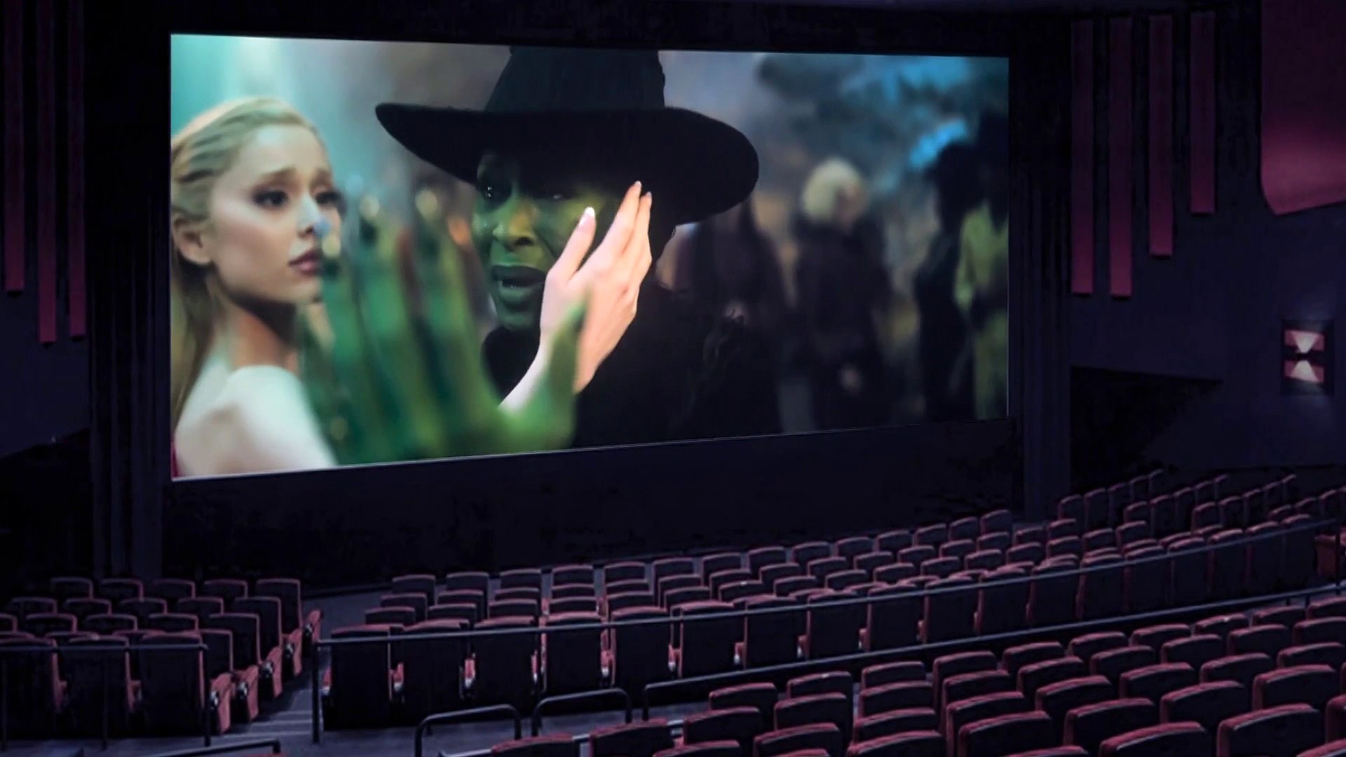 Is it OK for fans to sing along in the movie theater during 'Wicked?'