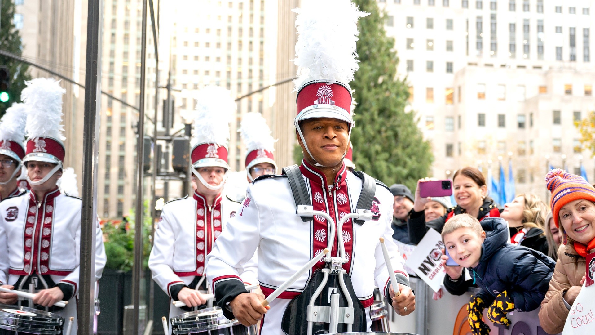 See TODAY's Craig Melvin live out his marching band dreams!