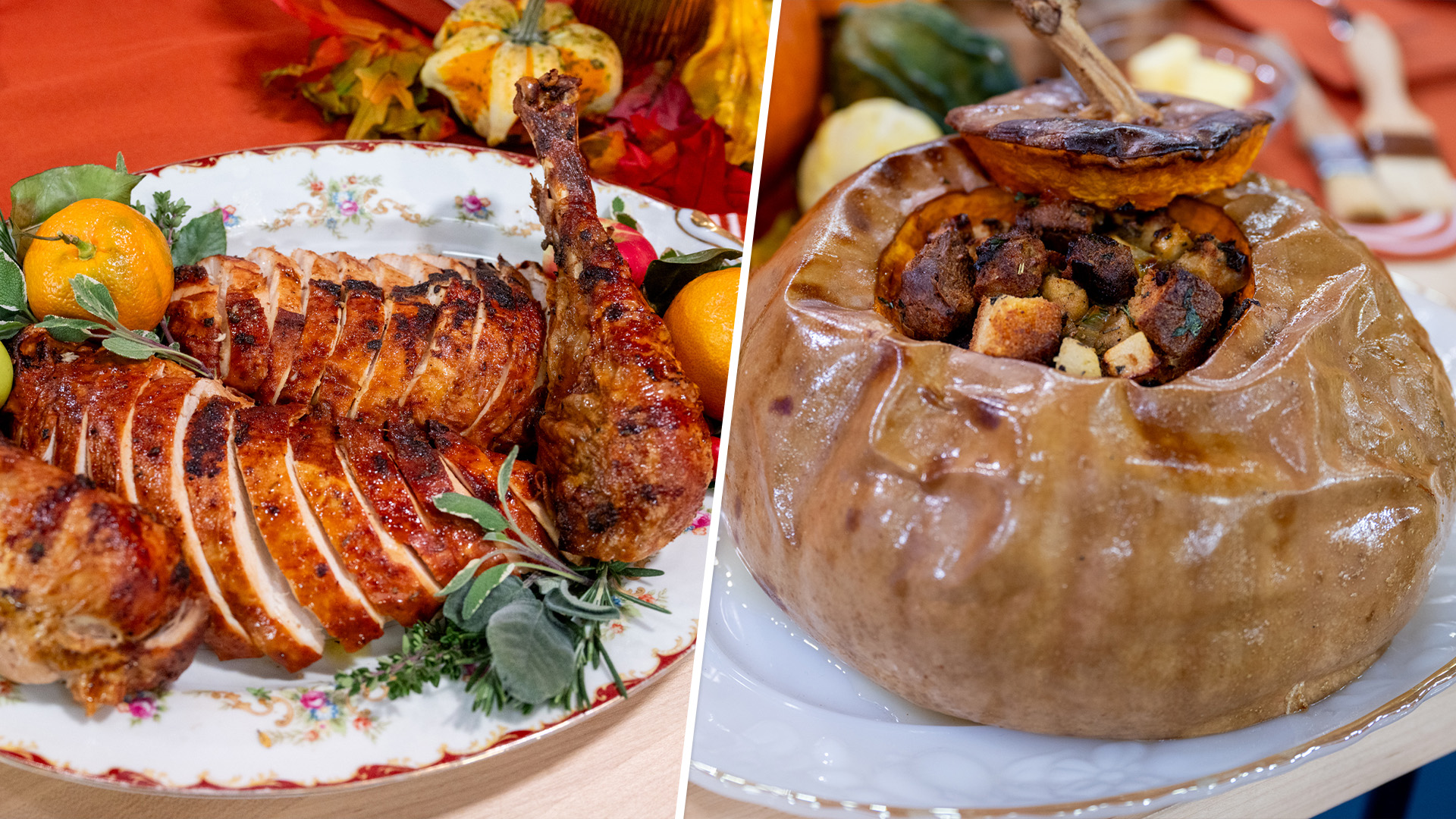 Stuffing, gravy, crispy turkey: All-star chefs share Thanksgiving tips