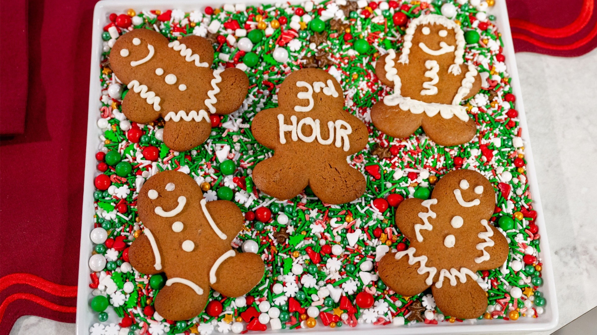 Try these holiday recipes for gingerbread cookies and picadillo