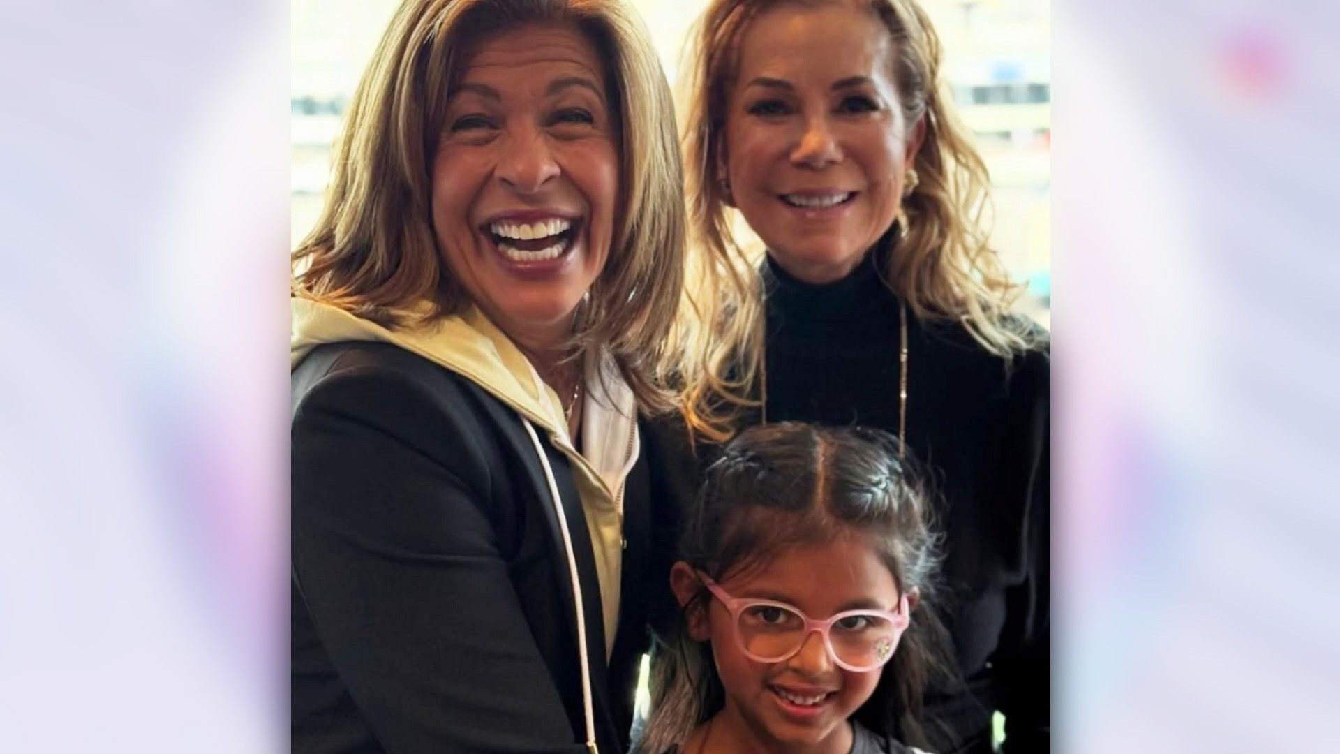 Hoda and Kathie Lee reunite for family outing at NFL game