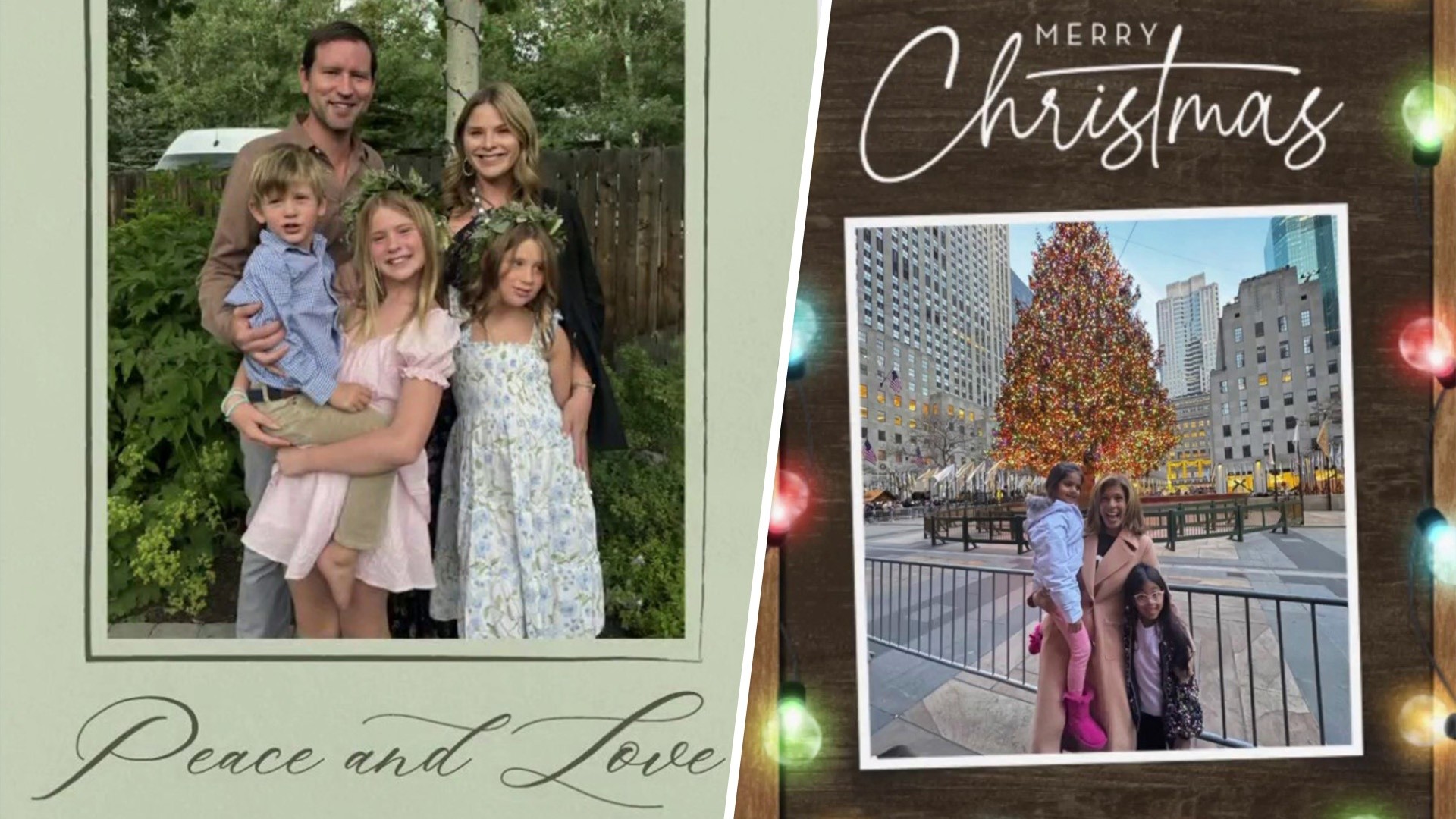 Hoda Kotb and Jenna Bush Hager reveal their 2024 holiday cards