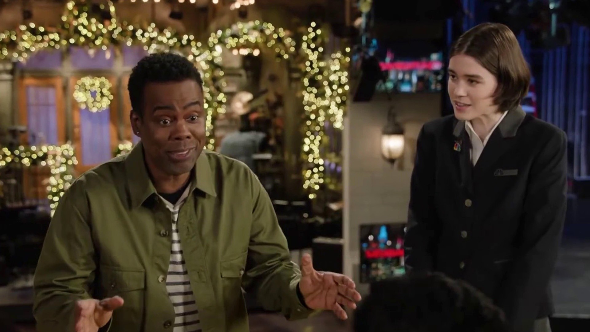 Chris Rock 'helps' with NBC tour of 'SNL' studio in new promo