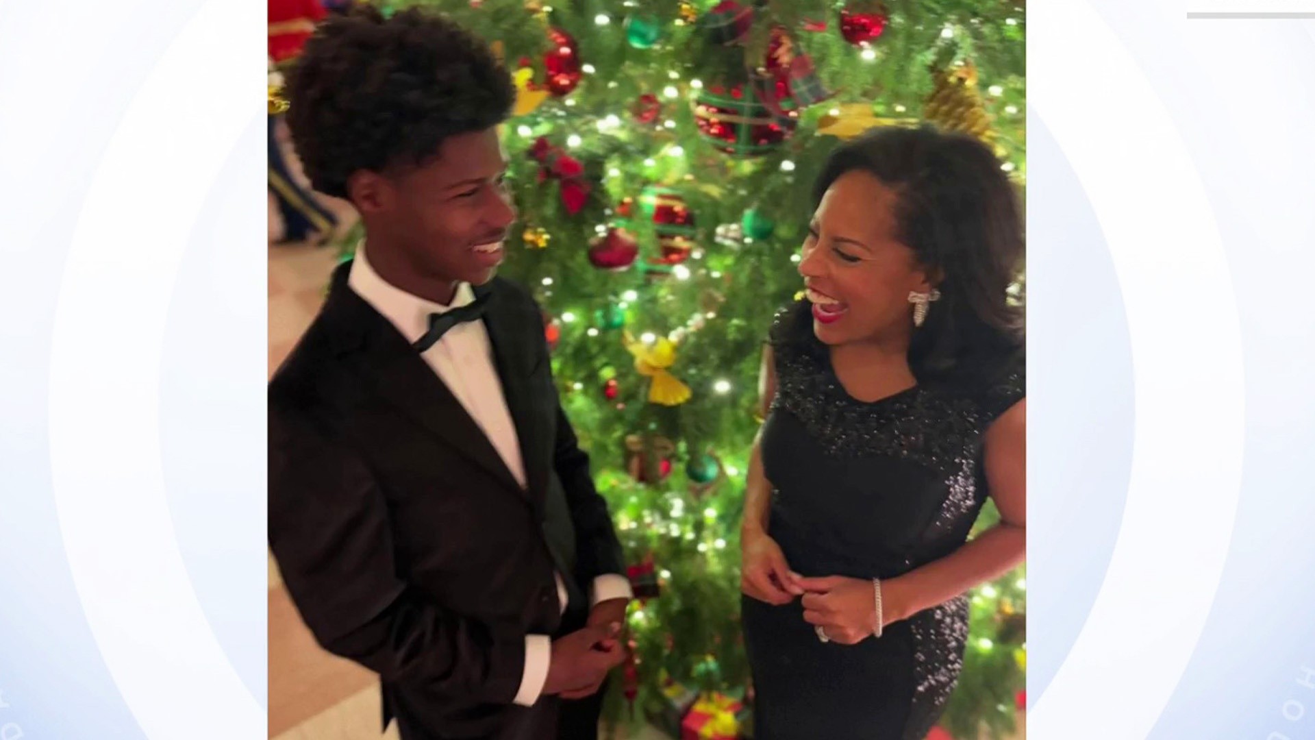 Sheinelle Jones on the special message Biden shared with her son