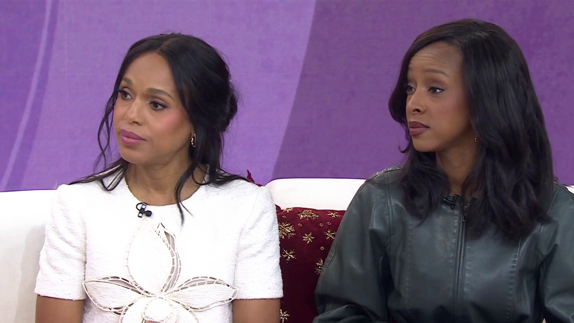 Kerry Washington, Ebony Obsidian talk 'The Six Triple Eight' film