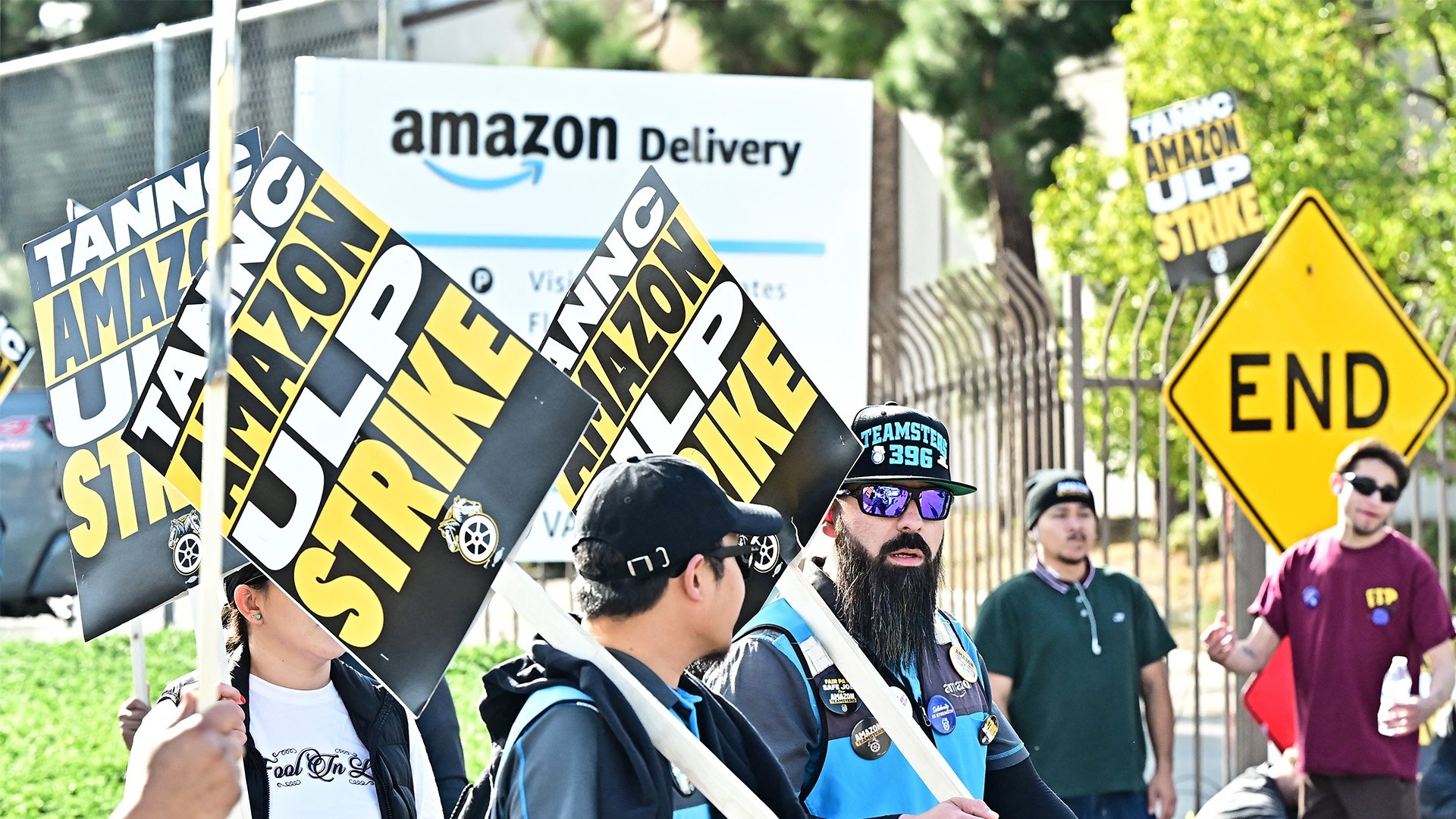Amazon workers strike at 7 facilities, targeting holiday delivery rush