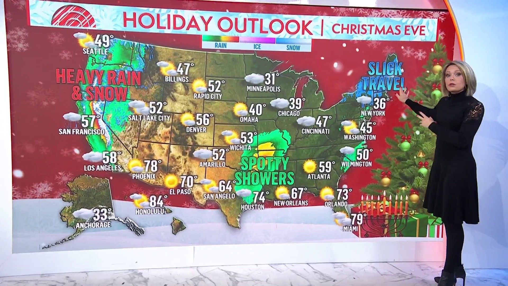 Christmas week forecast: What to expect for the holiday week
