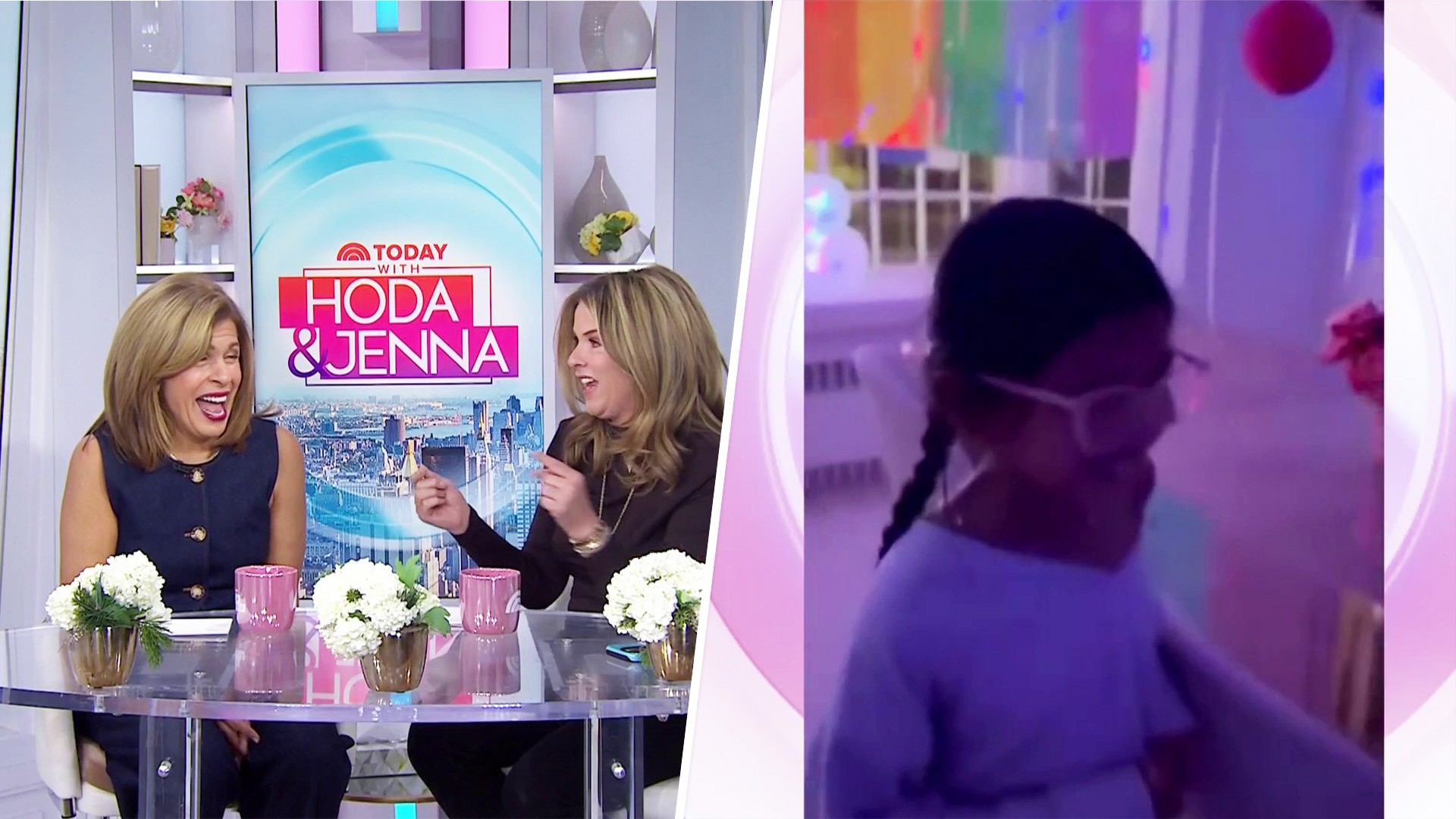 Hoda's story about Haley's birthday surprise brings Jenna to tears