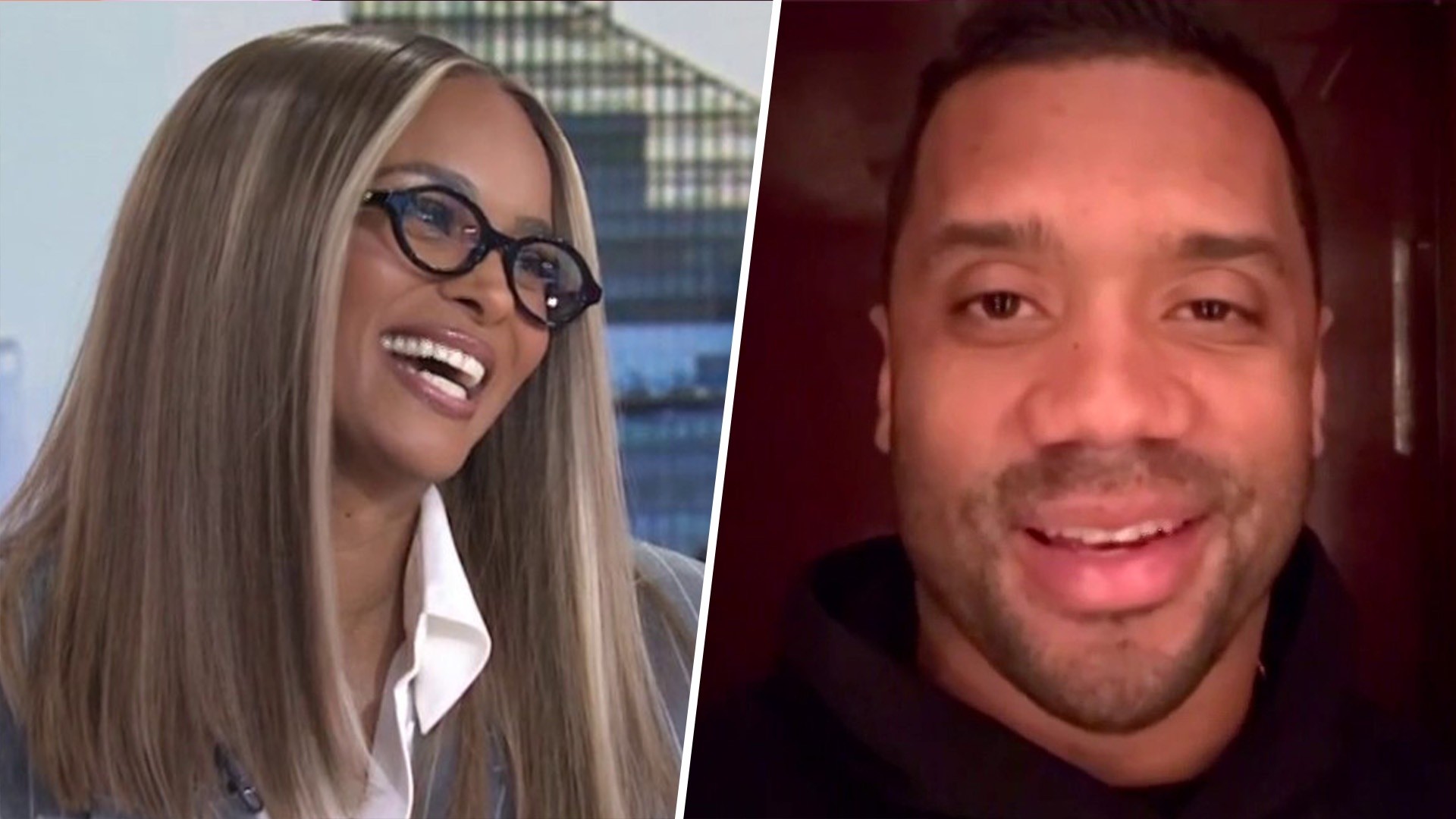 Ciara gets sweet surprise message from husband Russell Wilson