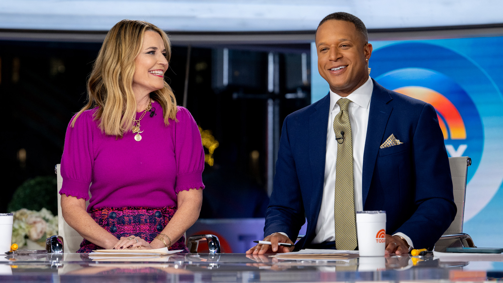 Watch Craig Melvin's first moments as co-anchor of TODAY