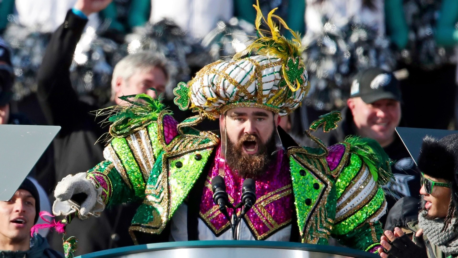 Spirits fly as fans in Philly celebrate Eagles' Super Bowl win