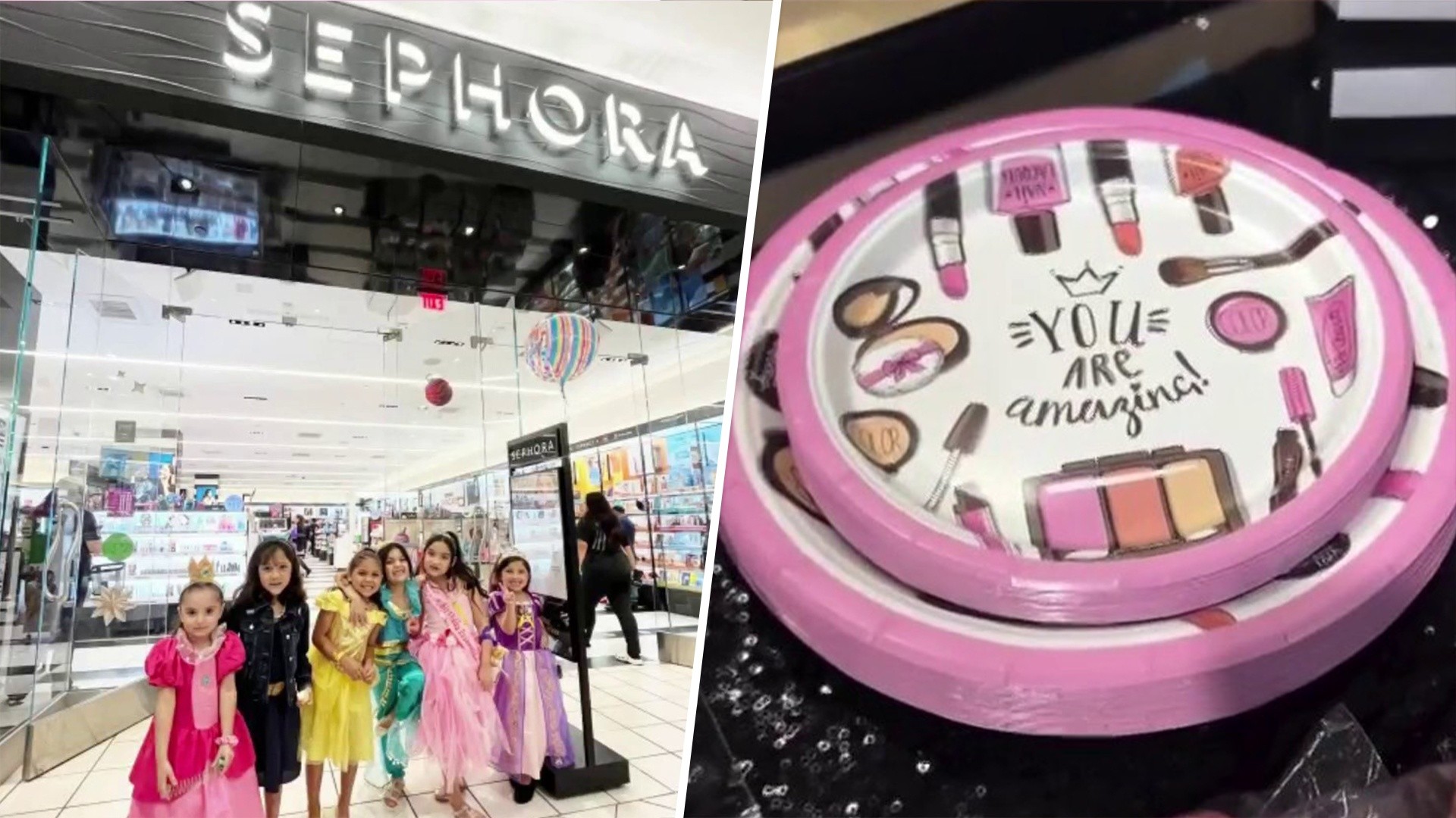 Kids birthday parties at Sephora is latest thing diving the internet