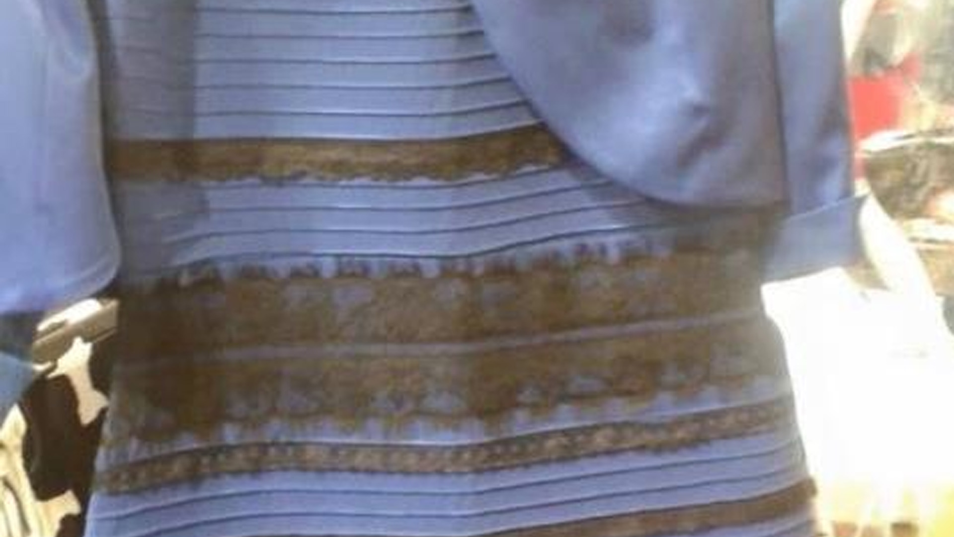 black and white or blue and gold dress WHITLY Long Sleeve Lace Fitted Dress with Overskirt